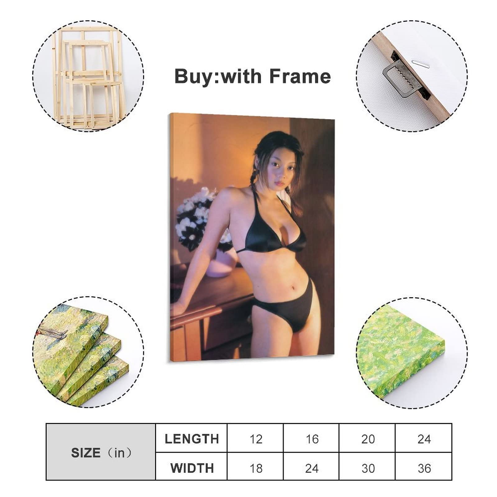 Amazon.co.jp: 小池栄子下着セクシー写真ポスター壁の絵 アートパネル